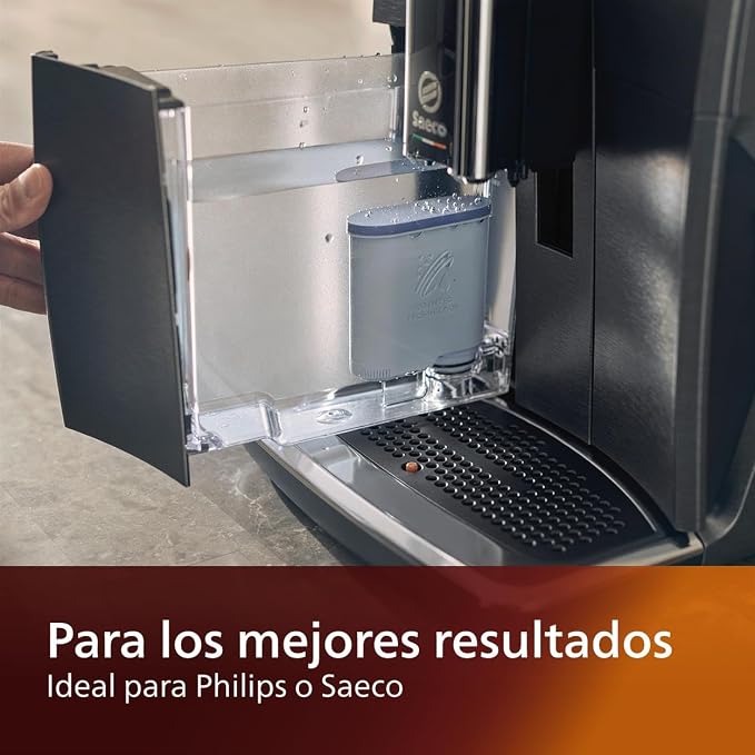 Philips AquaClean Original Calc and Water Filter, No Descaling up to 5,000 cups, Reduces Formation of Limescale, 2 AquaClean Filters, (CA6903/22) - Image 4