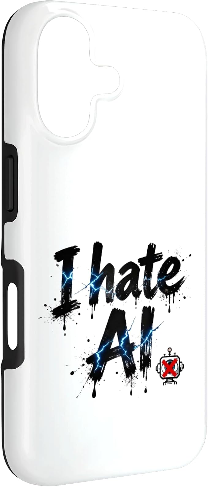 I Hate Ai Case for iPhone 17 - Image 3