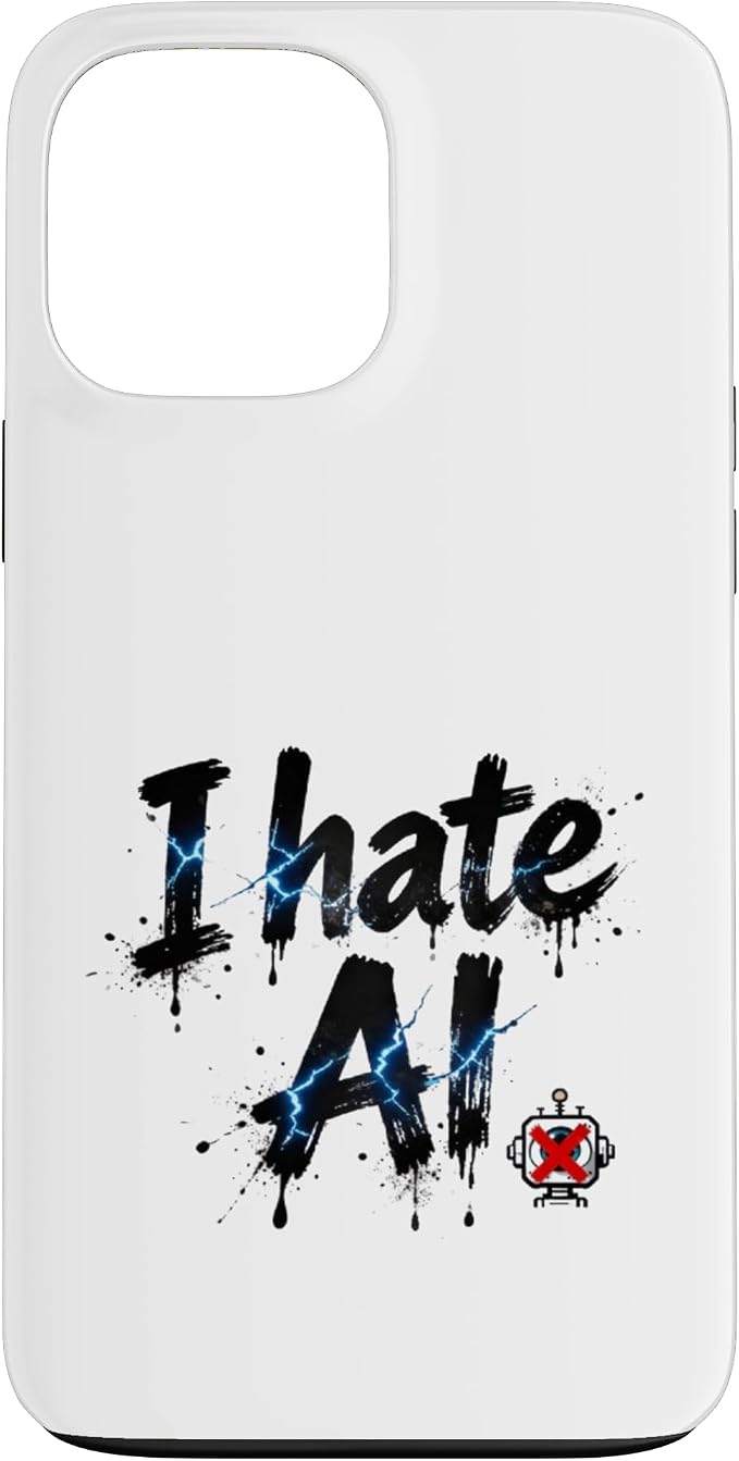 I Hate Ai Case for iPhone 13 Pro Max by Unknown