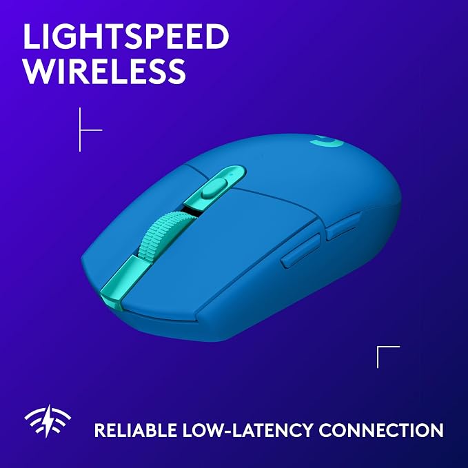 Logitech G305 Lightspeed Wireless Gaming Mouse, Blue + Yeti Orb RGB Gaming Microphone with LIGHTSYNC, USB Mic for Streaming - Image 6