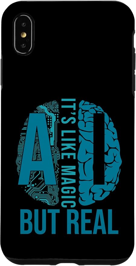 Artificial Intelligence Robot Futuristic AI Robotic Engineer Case for iPhone XS Max by Unknown