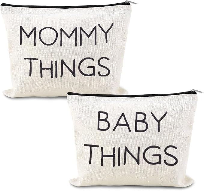 Mommy Things Baby Things Pouch Bags Stuff for Mom After Having a Baby Bag Gift New Mother Gifts After Giving Birth Pregnancy Essentials for Expecting Mom Gift Bag Mommy to Be Postpartum Mama Pouch by YangQian