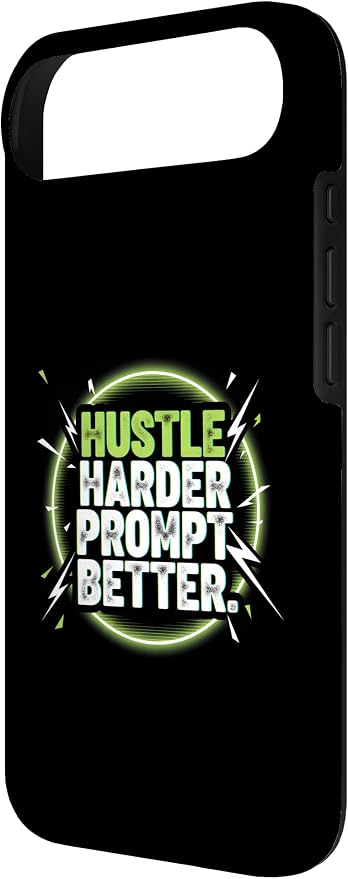 Hustle Harder Prompt Better AI Artificial Intelligence Case for iPhone Air - Image 3