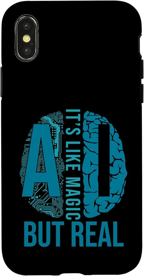 Artificial Intelligence Robot Futuristic AI Robotic Engineer Case for iPhone X/XS by Unknown