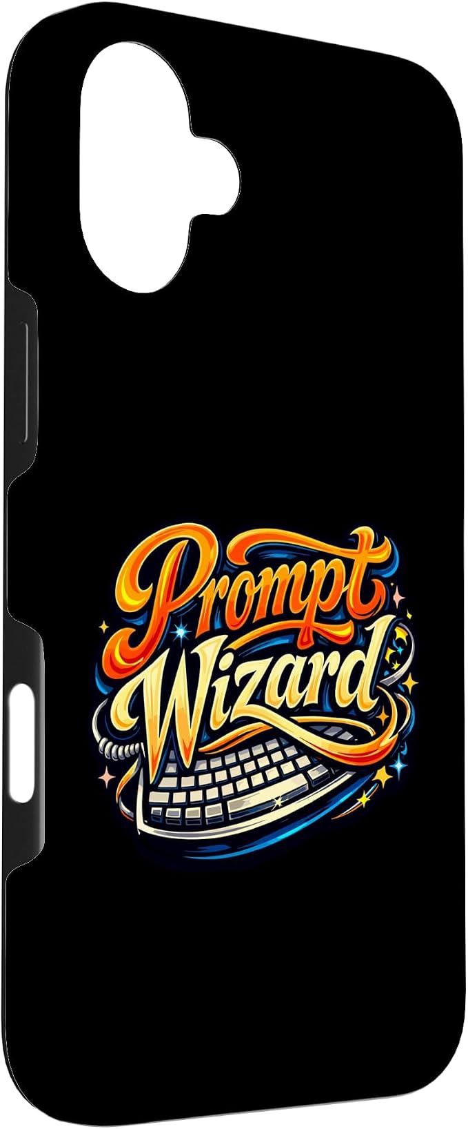 Prompt Wizard AI Retro Keyboard Case for iPhone 16 Plus - Image 3
