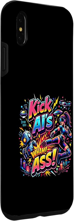 Tech Human vs AI Case for iPhone Xs Max - Image 3