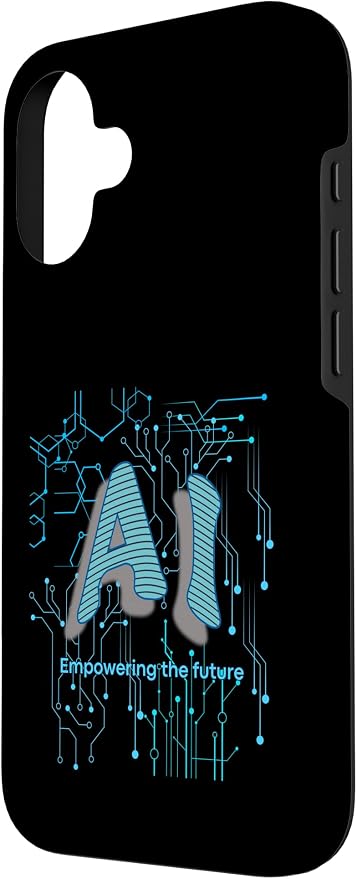 AI Circuit Board Tech Design for programmers & Engineers Case for iPhone 16 - Image 2