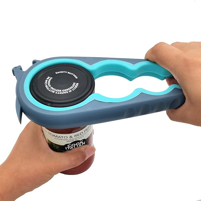 Otstar Jar Opener & Bottle Opener for Seniors with Arthritis, Weak Hands | Adjustable Lid Opener Effortlessly Opens Jars, Bottles & Pop-Top Cans, Great for Senior Parents, Grandparents, or Loved Ones - Image 9
