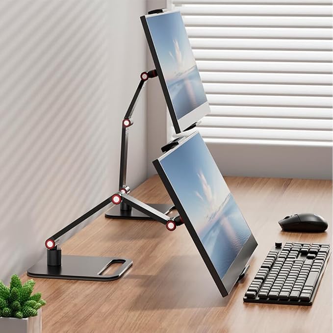 Portable Monitor Holder for 6-17.3 Inch Screen Desktop Expandable Monitor Stand 12.9 inch Tablet Stand - Image 2