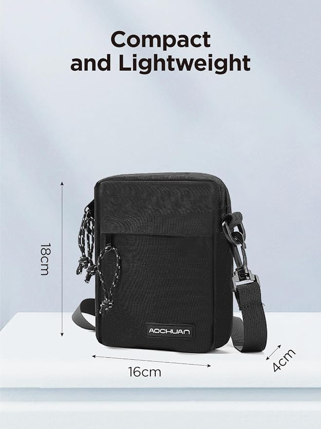 AOCHUAN 3-Axis Gimbal Stabilizer for Smartphone Smart AI XPro Black & B10 Storage Bag & E10 Extension Rod - Image 9
