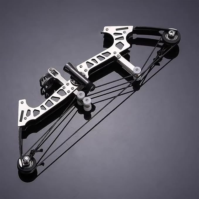 Archery Bow Set Left and Right Hand Compound Bow Hunting Bow Metal Material Catapult RH/LH for Practice Archery - Image 6