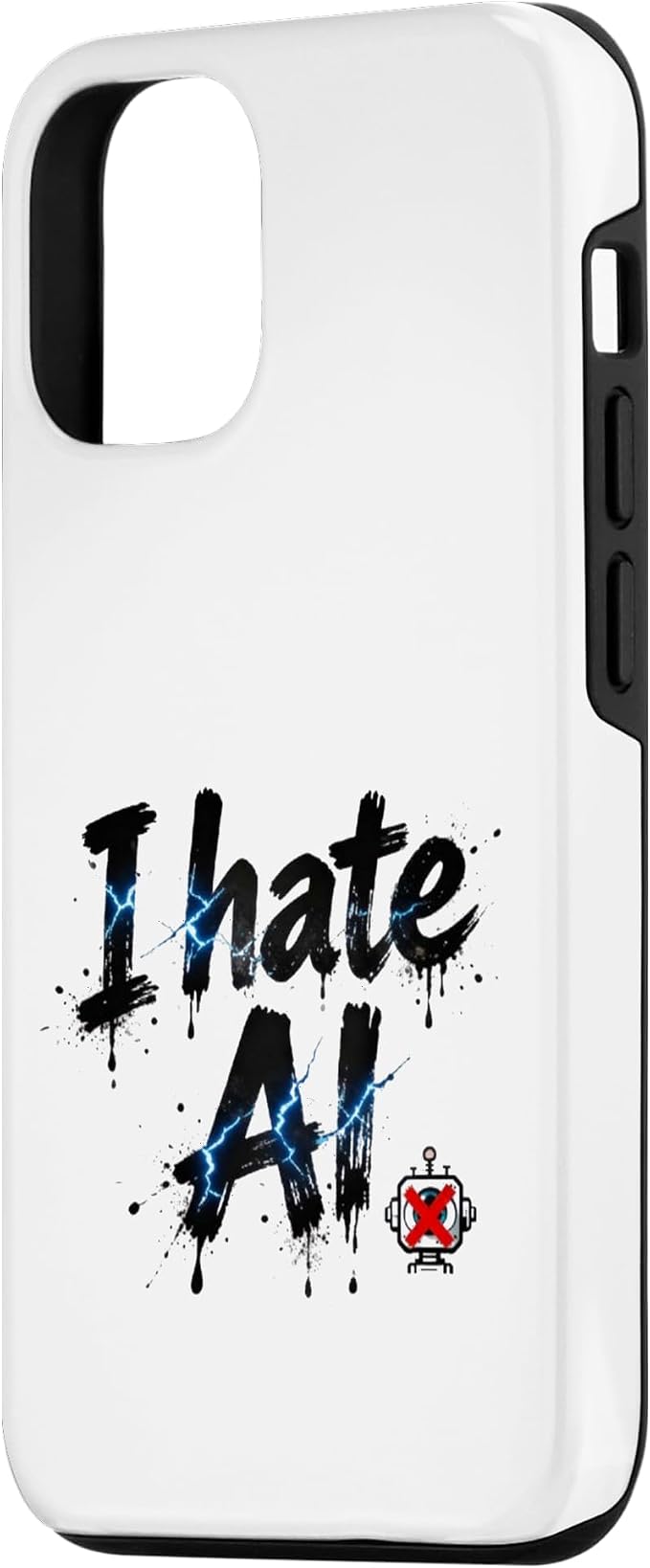 I Hate Ai Case for iPhone 12/12 Pro - Image 2