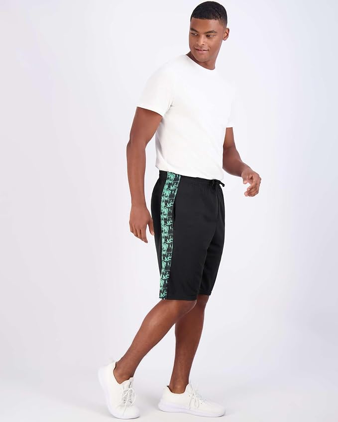 5 Pack Men's Mesh Shorts Athletic Basketball Sports Gym Workout Pockets | Cooling Moisture-Wicking, 9", Long, Quick-Dry, Breathable, Elastic Drawstring Waistband. Running, Exercise, Soccer, Training. - Image 9