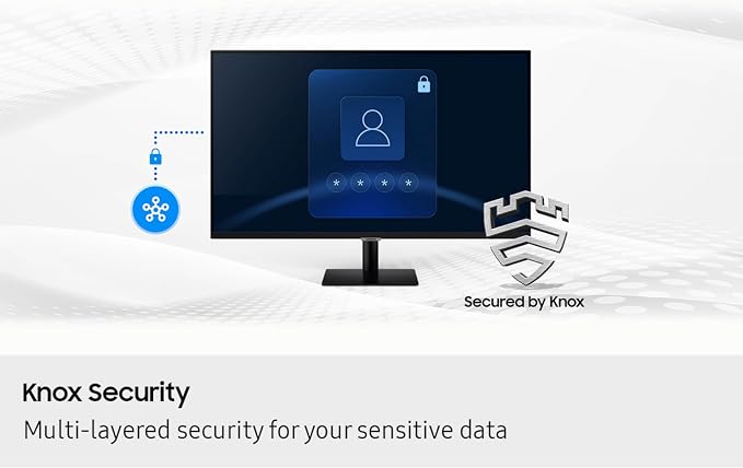 Samsung 32” Smart Monitor M7 (M70F) 4K UHD Display, Samsung Vision AI, Smart TV Apps, Gaming Hub, USB-C, HDMI and USB-A, Black, LS32FM702UNXZA, 2025 - Image 8