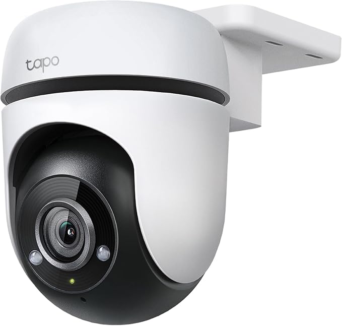 Tapo 1080P Outdoor Wired Pan/Tilt Security Wi-Fi Camera, 360° View, Motion Tracking, Works with Alexa & Google Home, Night Vision, Free AI Detection, Cloud & SD Card Storage(up to 512GB), Tapo C500… by Unknown