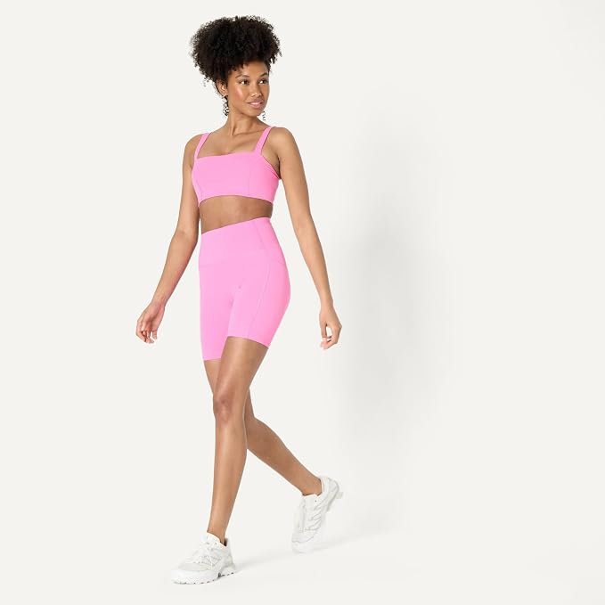 Amazon Essentials Women's Active FormFlex Buttery Soft High Waist Biker Shorts - Image 5