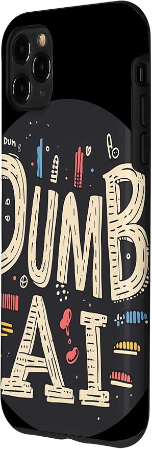 iPhone 11 Pro Max Dumb AI Stamp Costume Case - Image 2