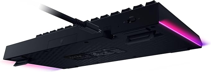 Razer BlackWidow V4 Pro 75% Wireless Gaming Keyboard, Orange Switches | Tactile & Quiet Switches, OLED Display, Hot Swappable, 4K Hz Wireless, Bluetooth, Command Dial, Chroma RGB, Razer Snap Tap - Image 10