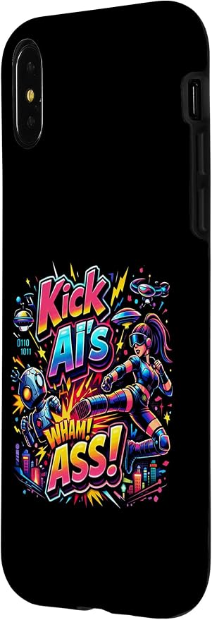 Tech Human vs AI Case for iPhone X/XS - Image 2