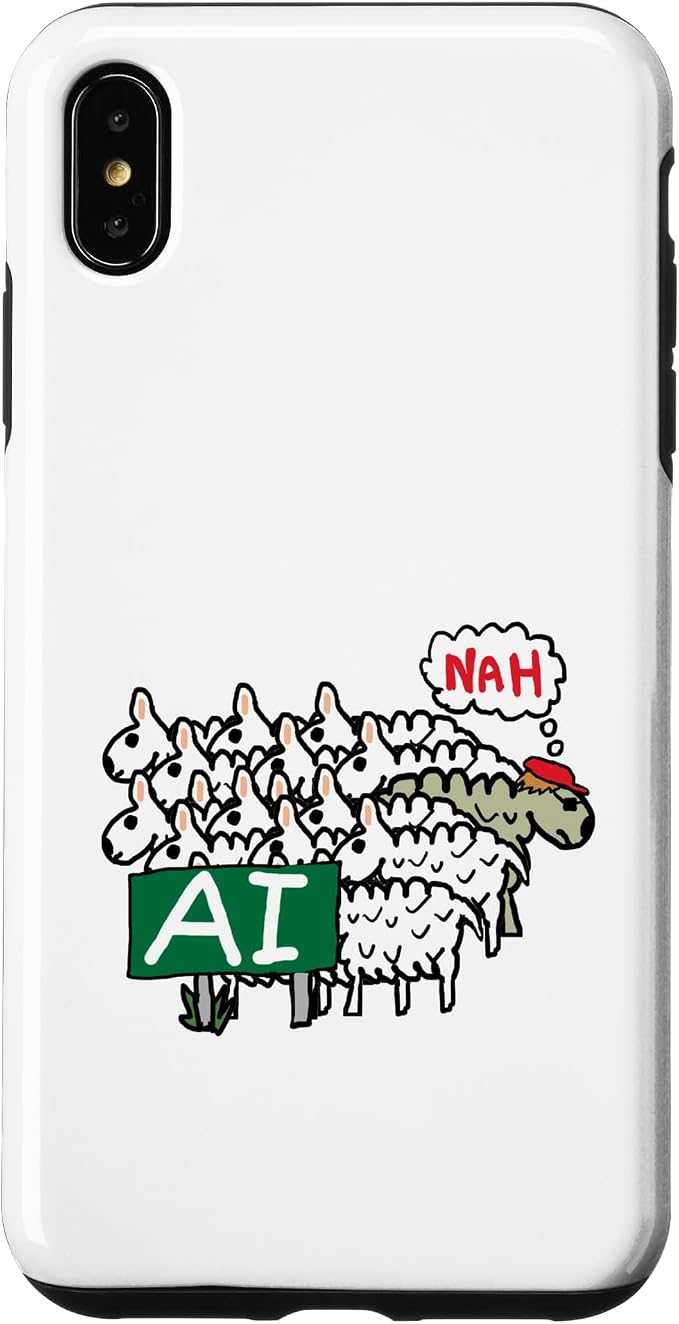 Anti AI Case for iPhone XS Max by Unknown