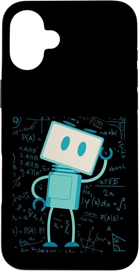 Artificial Intelligence Robot Futuristic AI Robotic Engineer Case for iPhone 16 Plus by Unknown