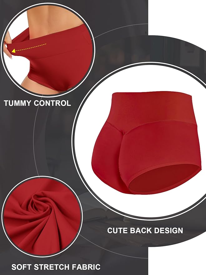 Cut Out Yoga Shorts Booty Butt Lifting Scrunch Shorts High Waisted Workout Gym Active Hot Pants - Image 2