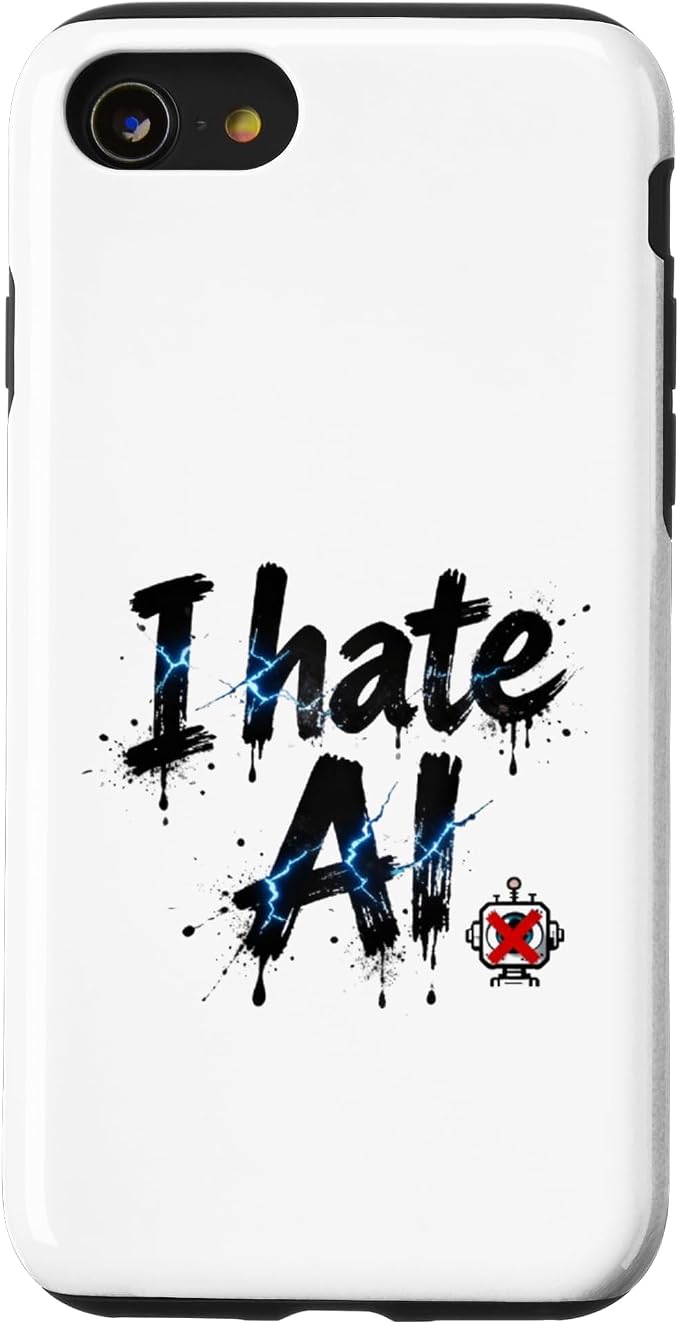 I Hate Ai Case for iPhone SE (2020) / 7/8 by Unknown
