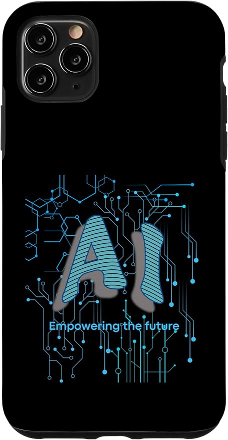 AI Circuit Board Tech Design for programmers & Engineers Case for iPhone 11 Pro Max by Unknown