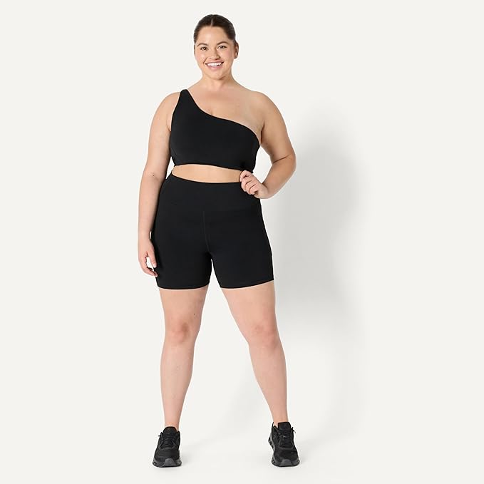 Amazon Essentials Women's Active FormFlex Buttery Soft High Waist Biker Shorts - Image 3