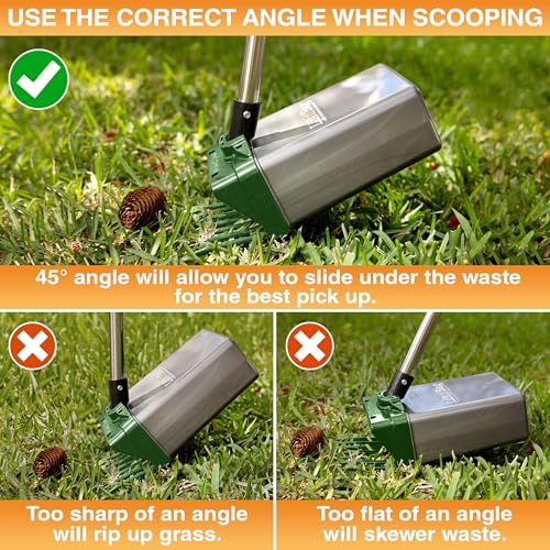 Neater Pet Brands Lift N' Bag Dog Pooper Scooper with 31" Pole, 195 Bags - Image 6