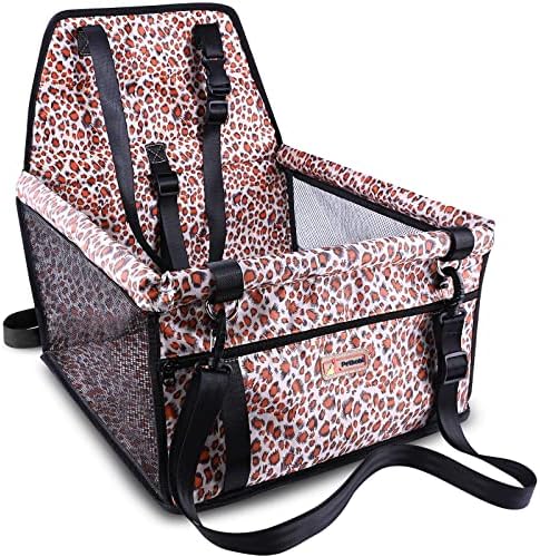 Petbobi Dog Car Seat for Small Dogs and Cats up to 15 lbs, Portable Booster by Petbobi