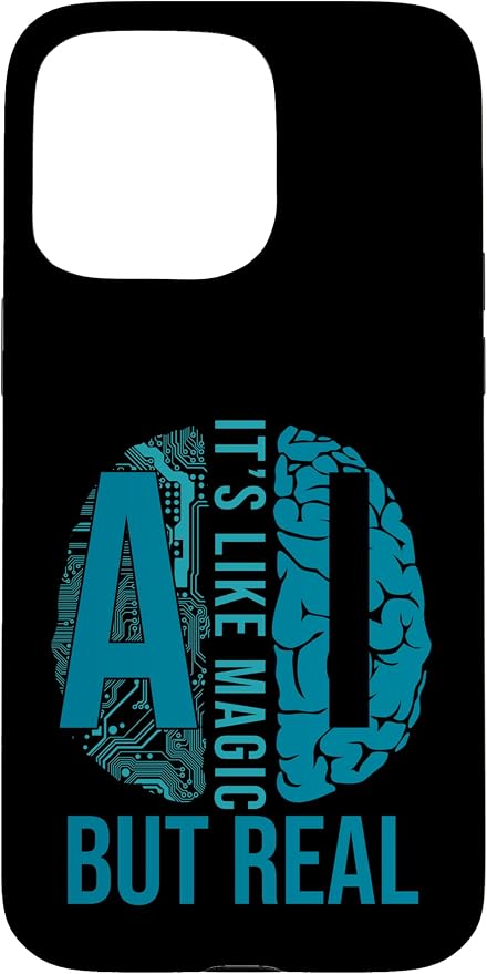 Artificial Intelligence Robot Futuristic AI Robotic Engineer Case for iPhone 15 Pro Max by Unknown