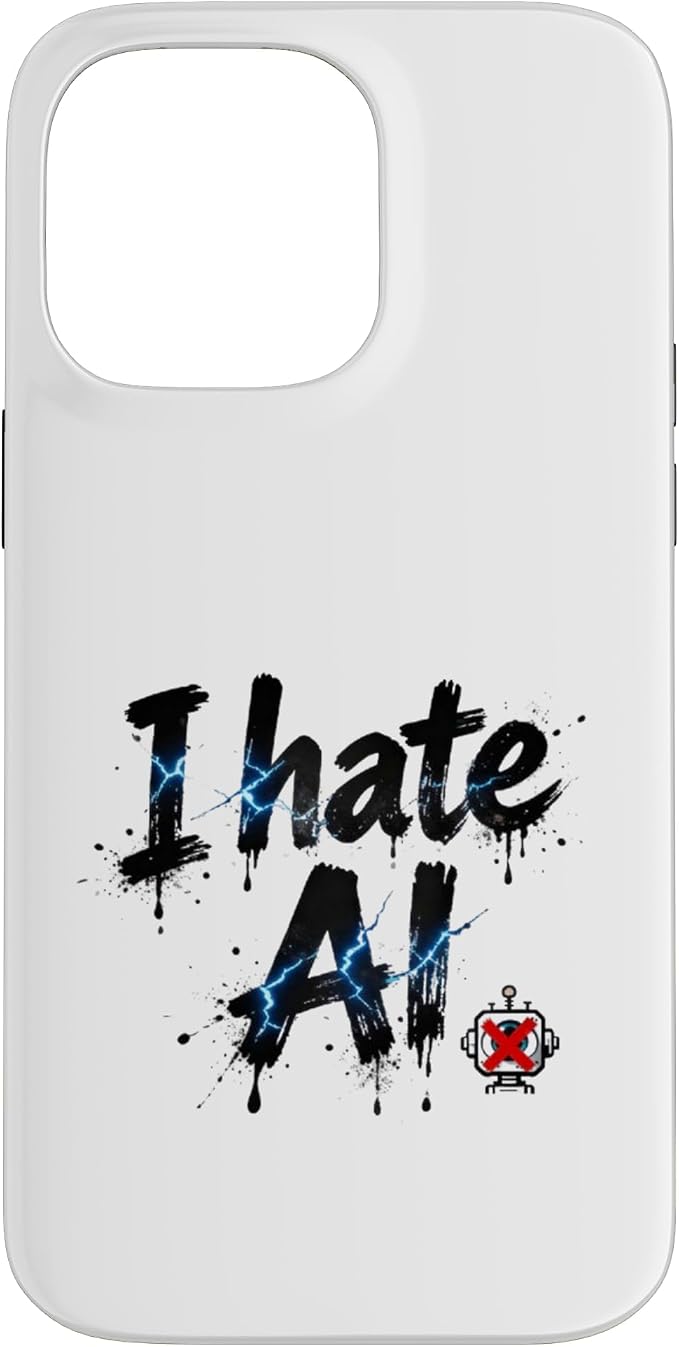 I Hate Ai Case for iPhone 14 Pro Max by Unknown