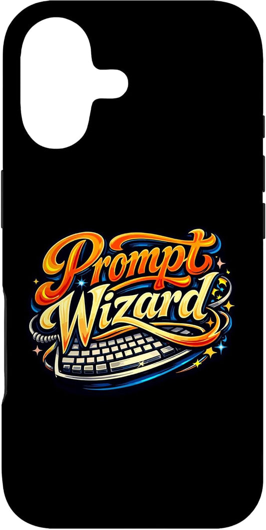 Prompt Wizard AI Retro Keyboard Case for iPhone 17 by Unknown