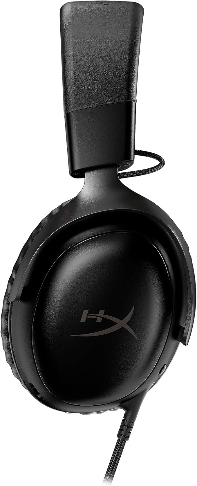 HyperX Cloud III – Wired Gaming Headset, PC, PS5, Xbox Series X|S, Angled 53mm Drivers, Spatial Audio, Memory Foam, Durable Frame, Ultra-Clear 10mm Mic, USB-C, USB-A, 3.5mm – Black - Image 8