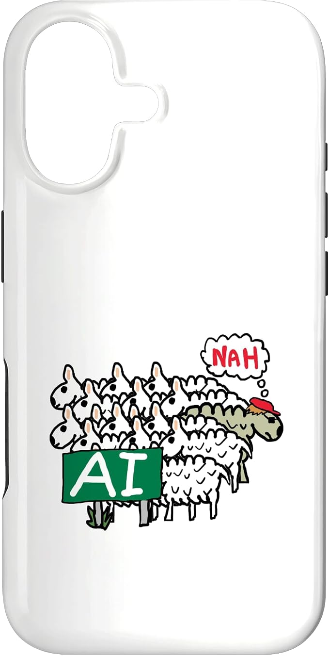 Anti AI Case for iPhone 17 by Unknown