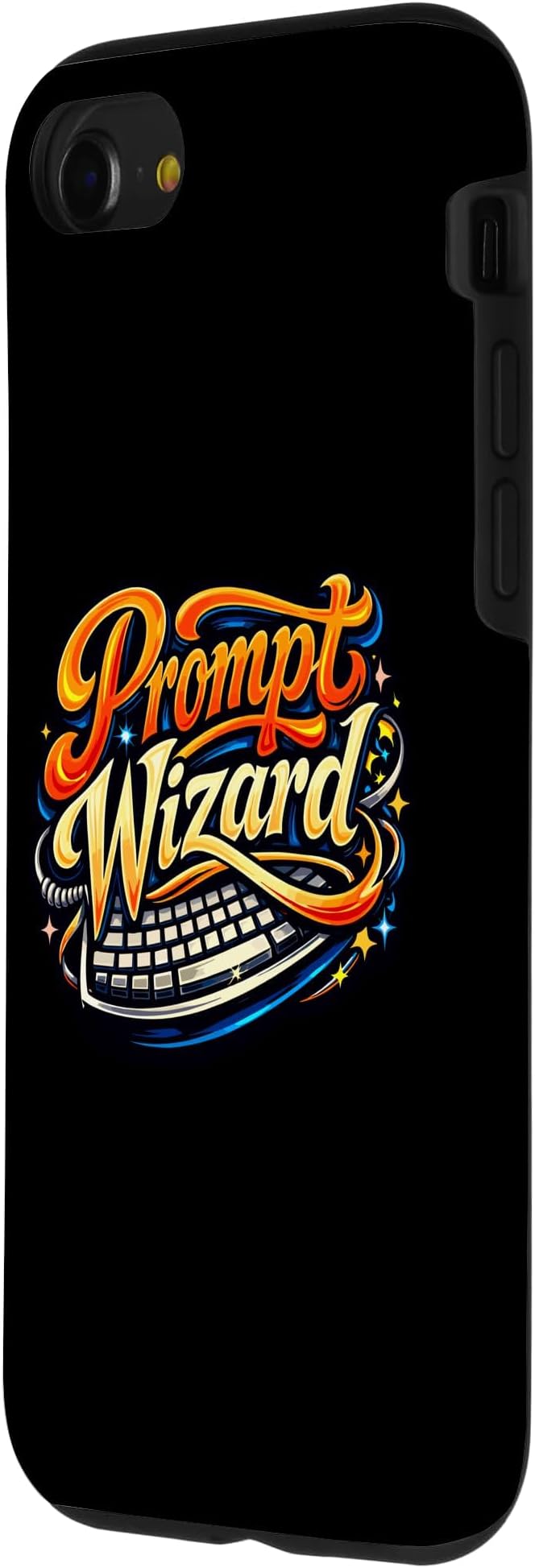 Prompt Wizard AI Retro Keyboard Case for iPhone SE (2020) / 7/8 - Image 2