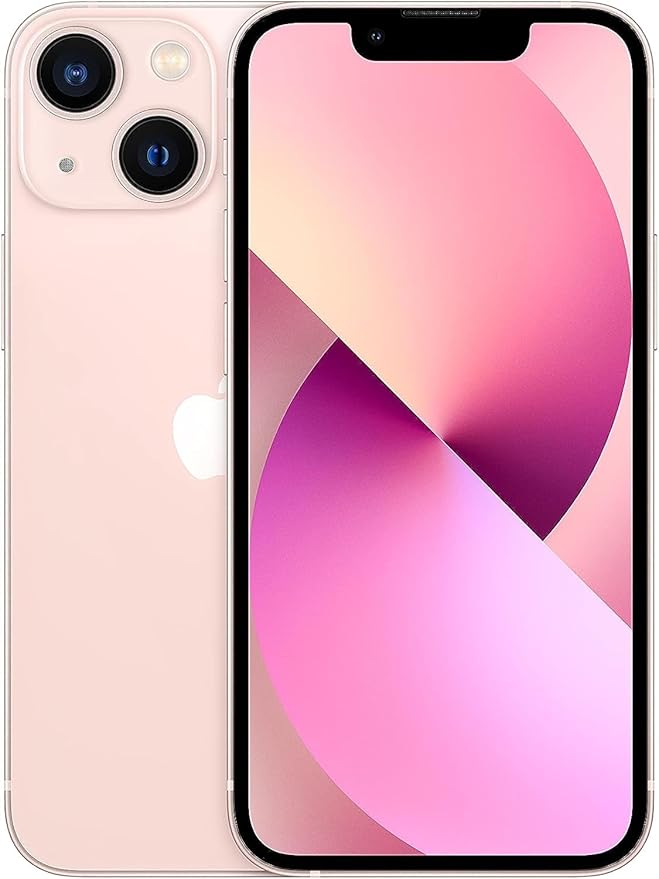 Apple iPhone 13, 256GB, Pink - Locked to Cricket (Renewed) by Amazon+Renewed