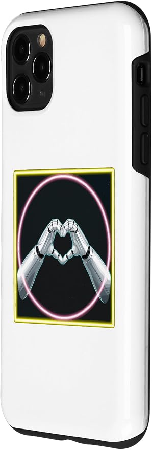 iPhone 11 Pro Max Hand Heart AI Robot | Hands Robot Shirt Case - Image 2