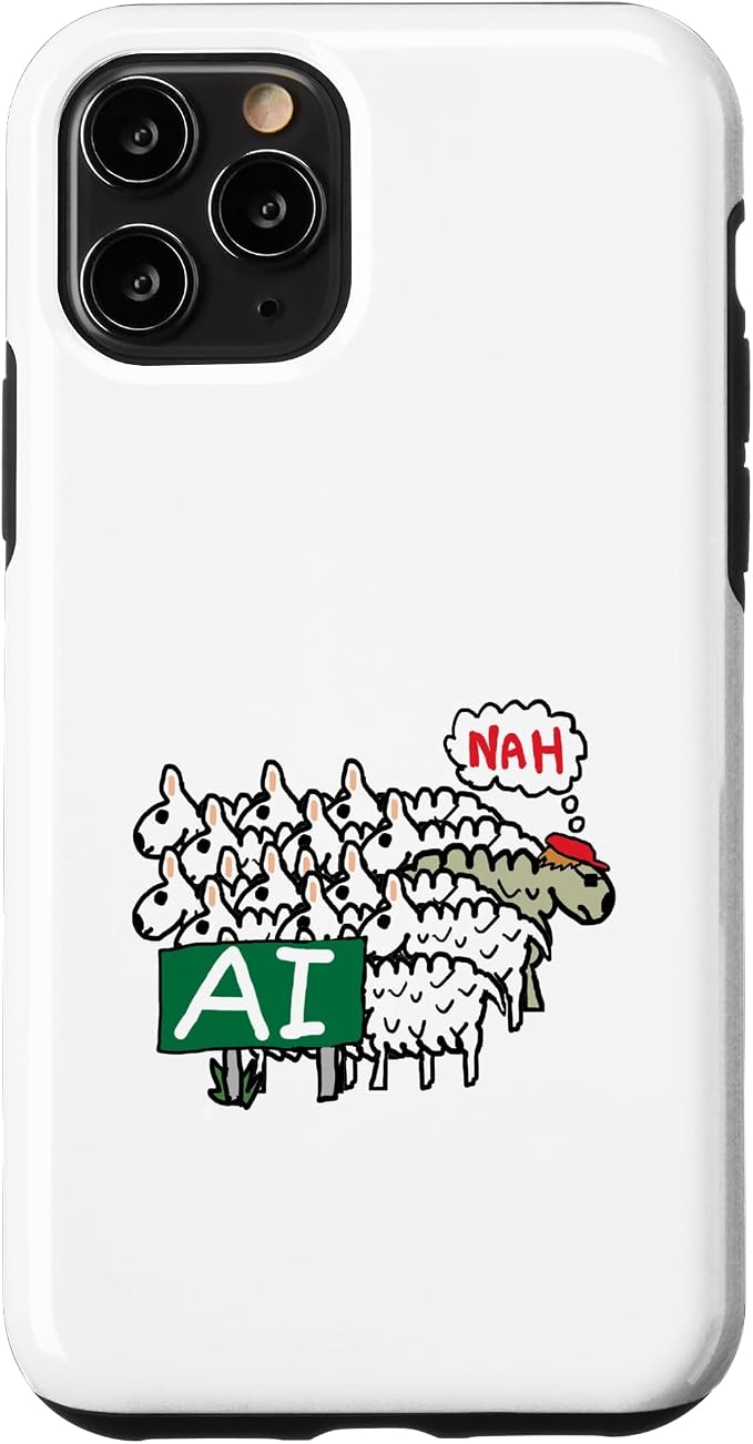 Anti AI Case for iPhone 11 Pro by Unknown