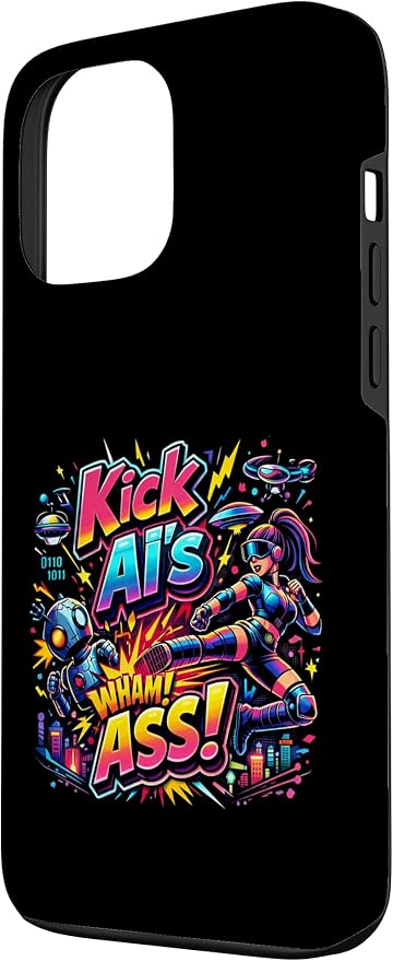 Tech Human vs AI Case for iPhone 13 Pro Max - Image 2