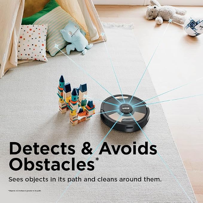 Shark Matrix Plus Robot Vacuum and Mop,UR2650WS | Sonic Mopping, Matrix Clean, CleanEdge, HEPA 30-Day Self-Empty Base, 360° LiDAR Mapping, Self-Cleaning Brushroll, Wi-Fi - Image 10