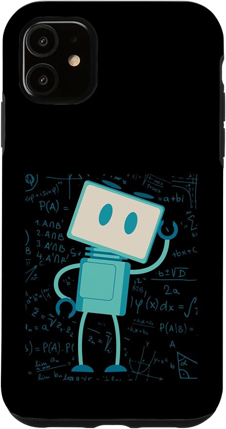 Artificial Intelligence Robot Futuristic AI Robotic Engineer Case for iPhone 11 by Unknown