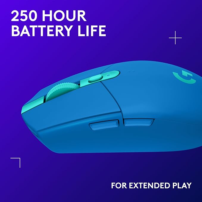 Logitech G305 Lightspeed Wireless Gaming Mouse - Blue - Image 4