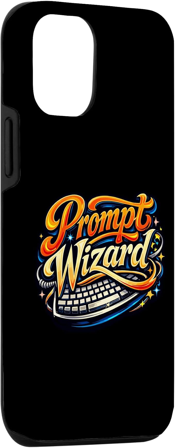 Prompt Wizard AI Retro Keyboard Case for iPhone 12/12 Pro - Image 3