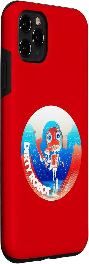 Dirty Robot my computer friend brand AI computing code cobot Case for iPhone 11 Pro Max - Image 3