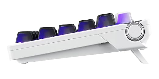 ASUS ROG Azoth X Wireless Mechanical Gaming Keyboard – 75% TKL, Tri-Mode Connectivity, Hot Swappable Pre-lubed ROG NX V2 Snow Linear Switches, South-Facing PCB, PBT Keycaps, PC/Mac Support - White - Image 8