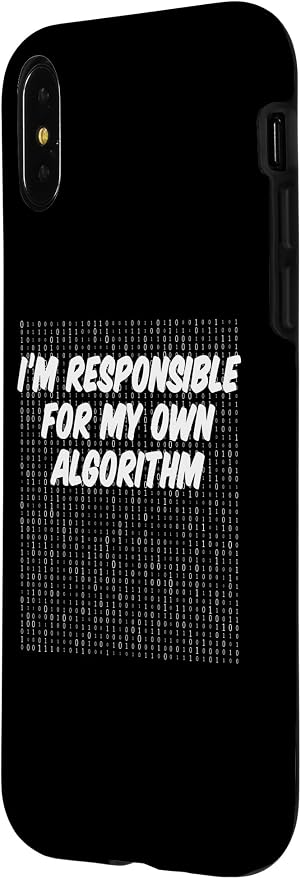 iPhone X/XS Binary Code Computer Algorithm AI Artificial Intelligence Case - Image 2