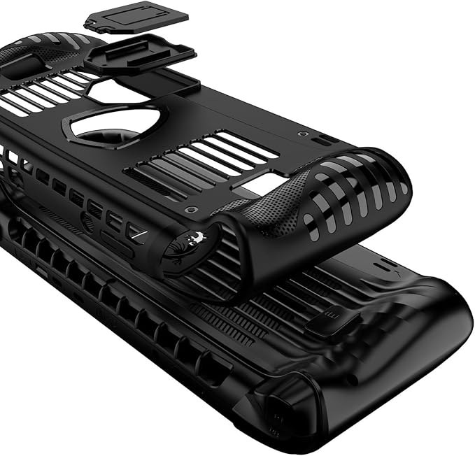 Case for MSI Claw 8 AI+(2025),TPU Grip Protective Cover for MSI Claw 8 AI+ A2VM Handheld Gaming,Soft Back Case with Kickstand for MSI Claw 8 AI+(Black) - Image 6