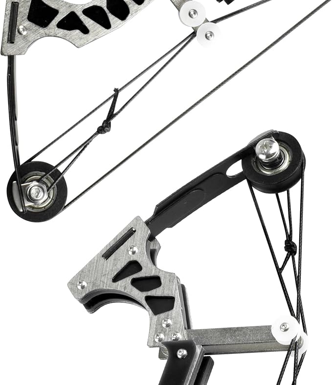 Archery Bow Set Left and Right Hand Compound Bow Hunting Bow Metal Material Catapult RH/LH for Practice Archery - Image 6